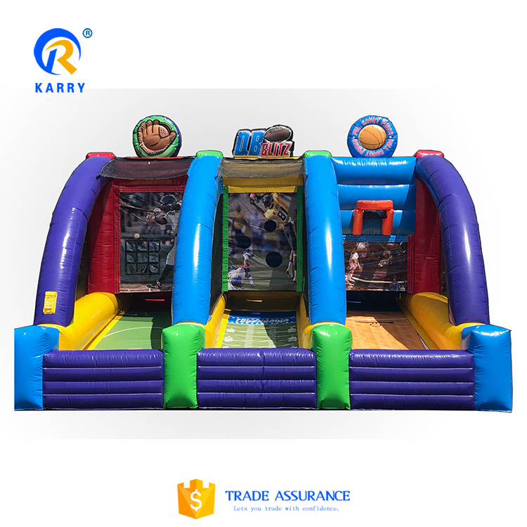 Inflatable carnival toys outdoor used carnival games for sale,interactive games