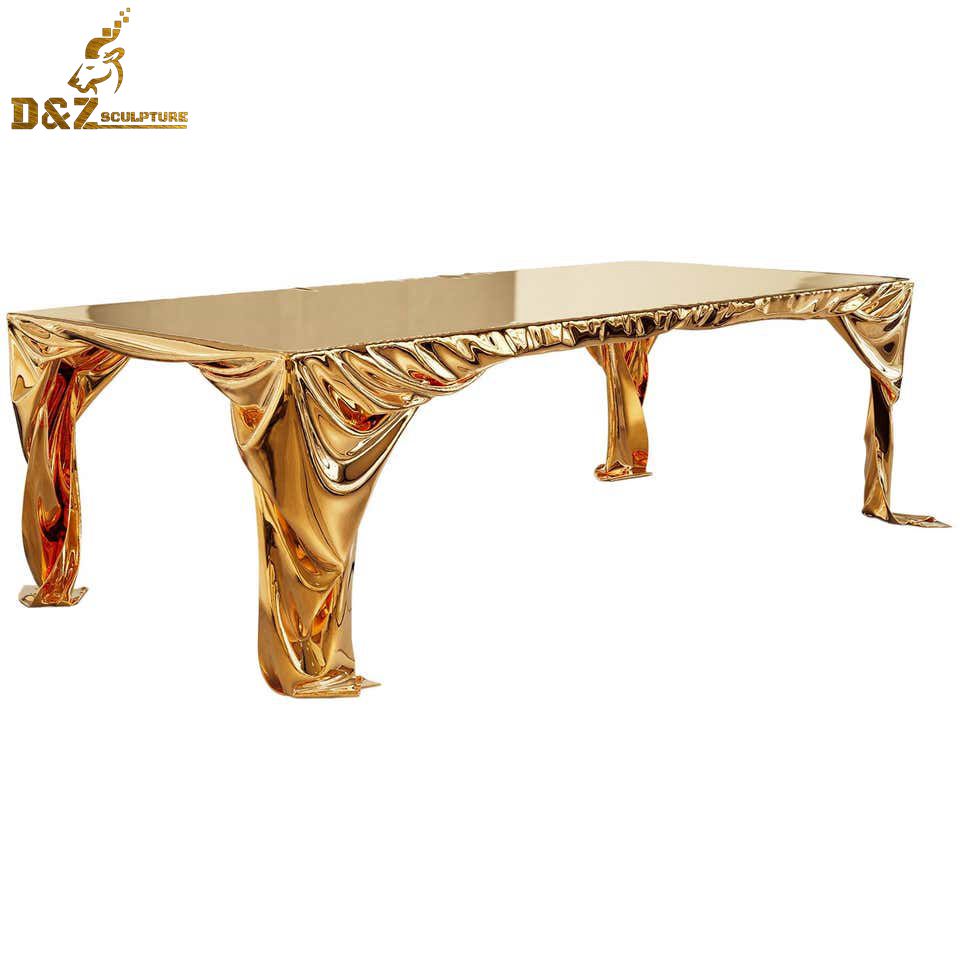 stainless steel modern antique coffee table living room furniture