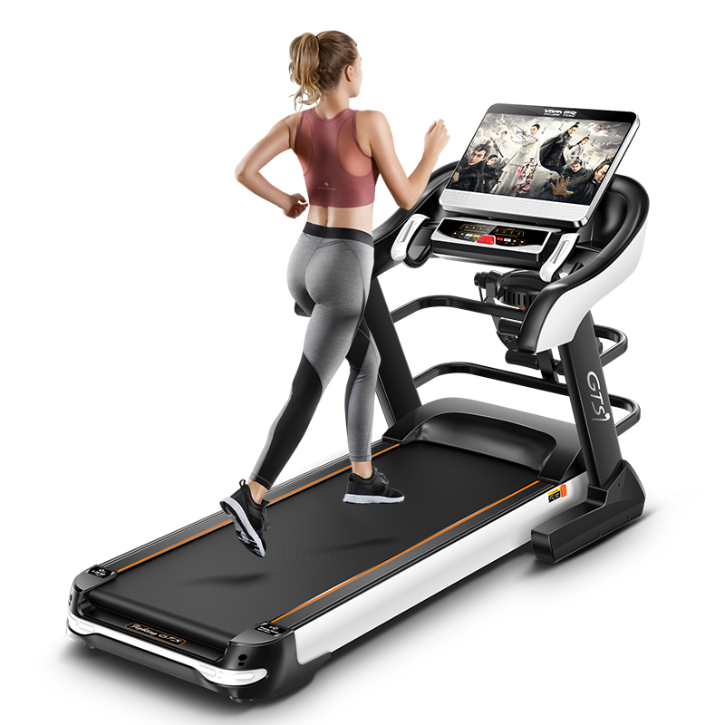 Ypoo high quality runner treadmill 150kg touch screen treadmill smart home use treadmill price of ru