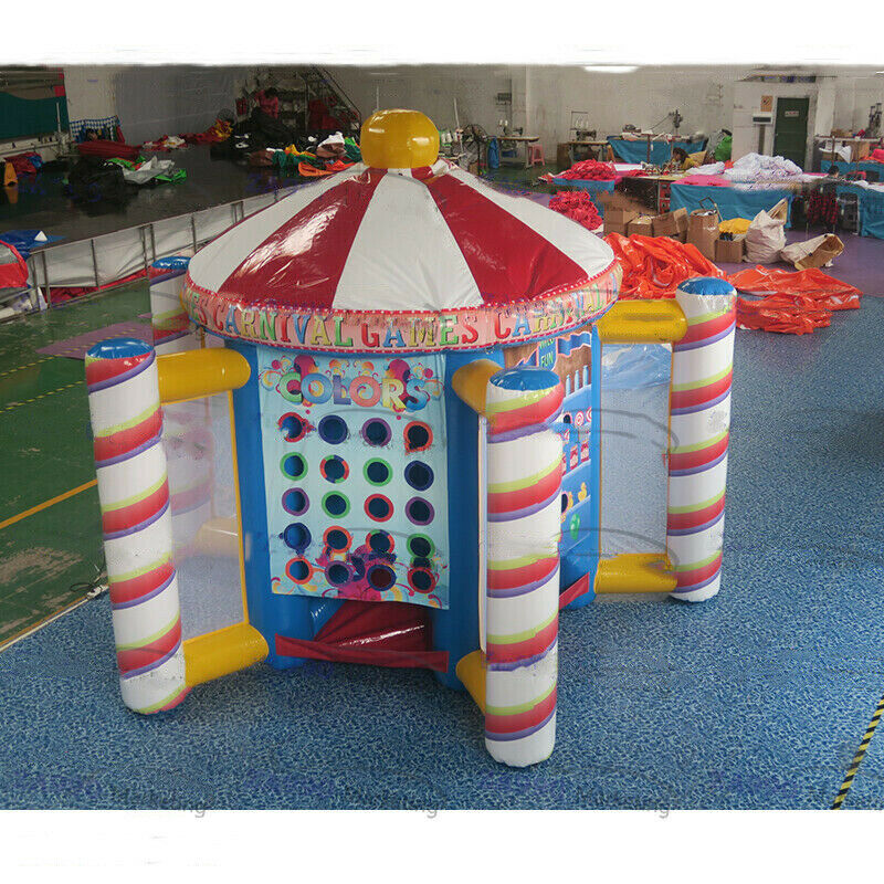 Giant funny  inflatable carnival 5 in 1 game outdoor interactive sport games  indoor game