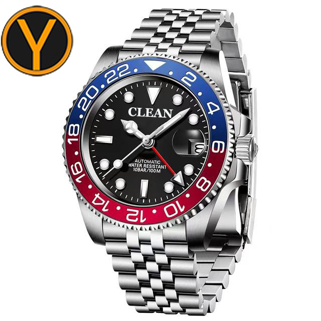 Clean Factory 116710 version 3186 automatic movement 904L luminous diving GMT watch, now the stronge